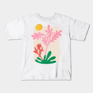 Abstract Garden: Matisse Paper Cutouts IV Kids T-Shirt